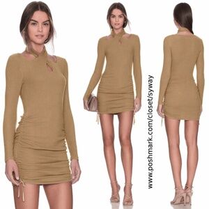 Heartloom Veronica Mini Ribbed Stretch Bodycon Dress